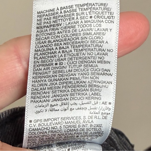 Old Navy Low Rise OG Loose Jeans 6 Charcoal Faded Black Moon Shade Straight Leg - Picture 8 of 16